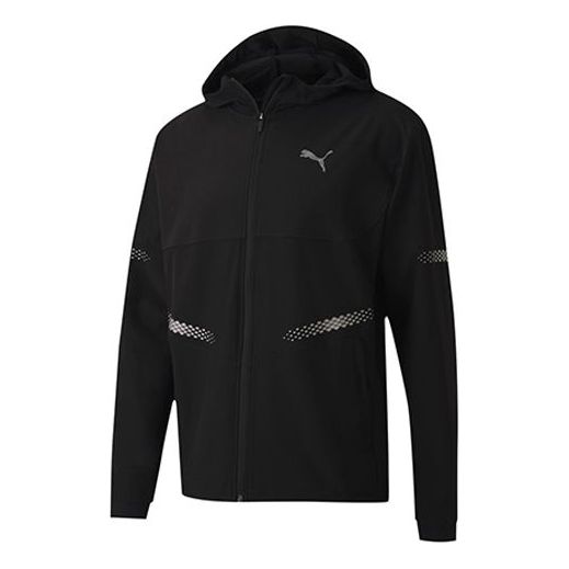 PUMA Runner ID Hooded Jacket 'Black' 519382-01