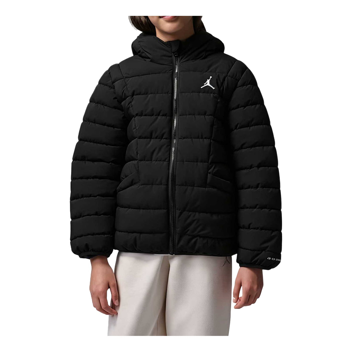 (GS) Jordan Midweight Active Puffer Jacket 'Black' 95F930-023