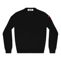 (WMNS) COMME des GARCONS PLAY L/S T-Shirt Red Sleeve Emblem 'Black' AZ-N039-051-1