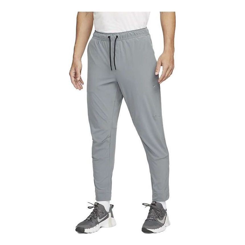 Nike Dri-FIT Zippered Cuff Versatile Pants 'Grey' FB7549-084