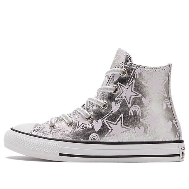(GS) Converse Chuck Taylor All Star 'Pink Silver' 672475C