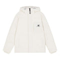 New Balance Logo Hooded Jacket Asia Sizing 'White' AMJ13331-BE