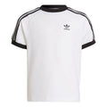 (GS) adidas Adicolor 3-Stripes T-Shirt 'White Black' HK2912