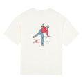 New Balance Cartoon Logo T-shirt Asia Sizing 'Beige' AMT22392-IV