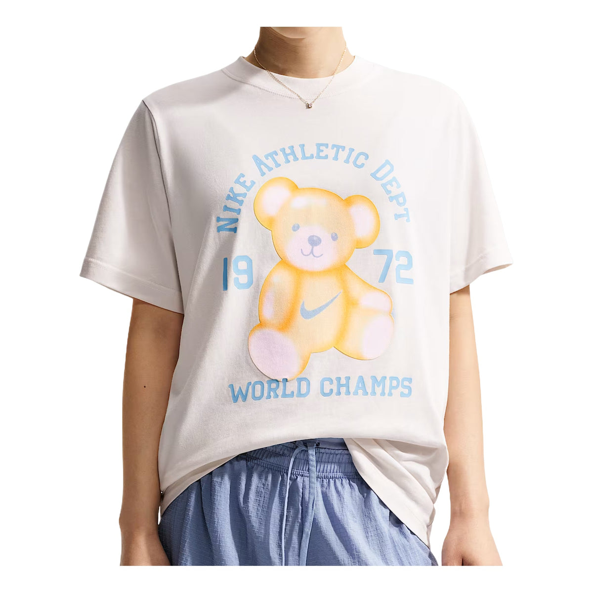 (WMNS) Nike Sportswear T-Shirt 'Phantom' IW0877-090 - Nike Professional Edition
