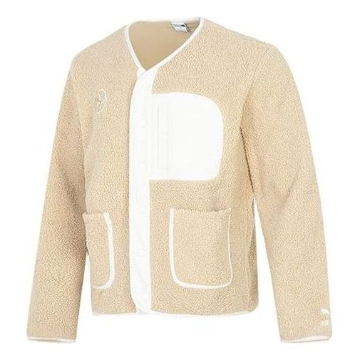 PUMA Das CC Stand Collar Jacket 'Beige' 539915-12