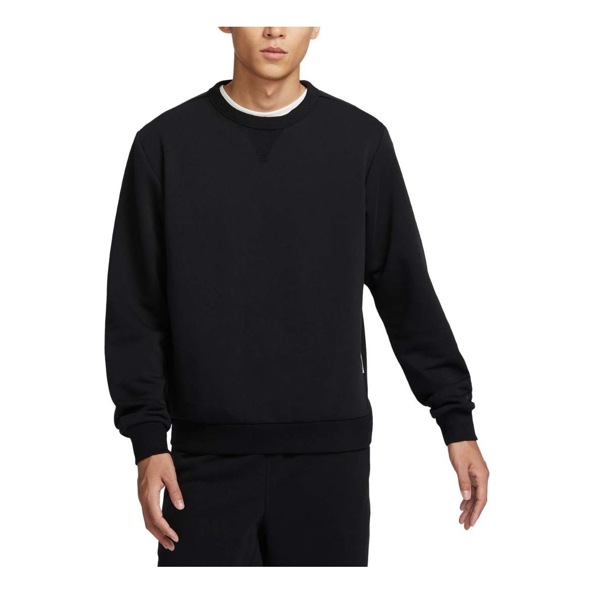 Nike Dri-FIT Basketball Crew Neck Sweatshirt Asia Sizing 'Black' FZ0221-010