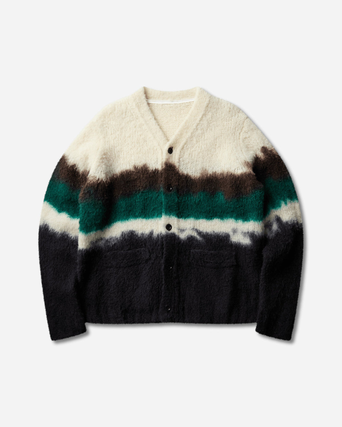 Men's Chusen-Dyed Knit Cardigan Multicolor