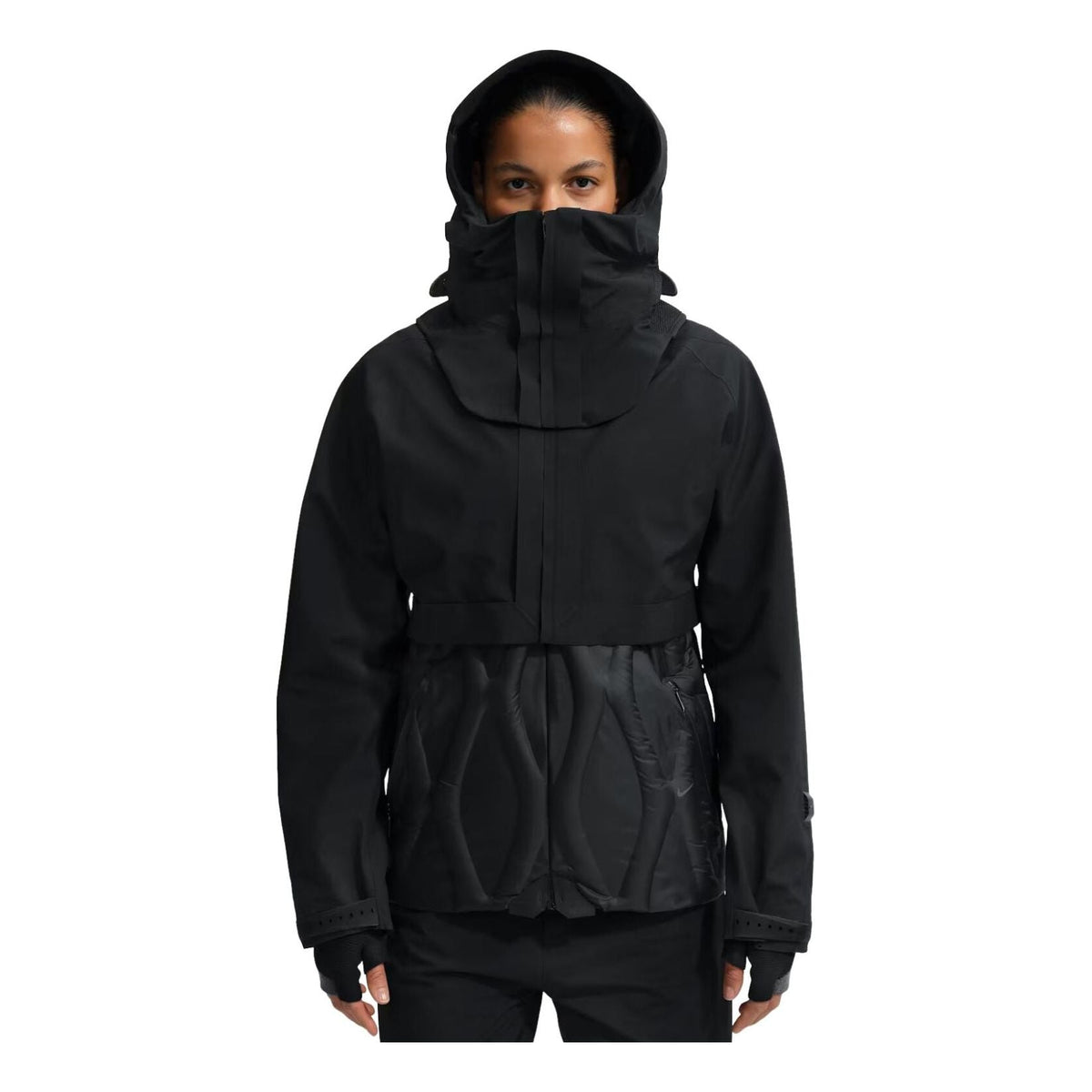 Nike x NOCTA CODE Hooded Jacket 'Black Gunmetal' HQ4477-010